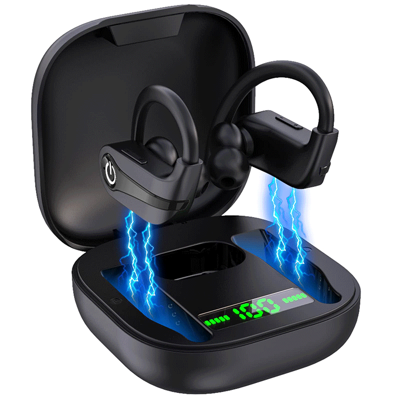 Amazon Hot Deal Wireless Earbud Bluetooth 5.1 IP7 Waterproof Sports Earbud with Mic Deep Bass thumbnail