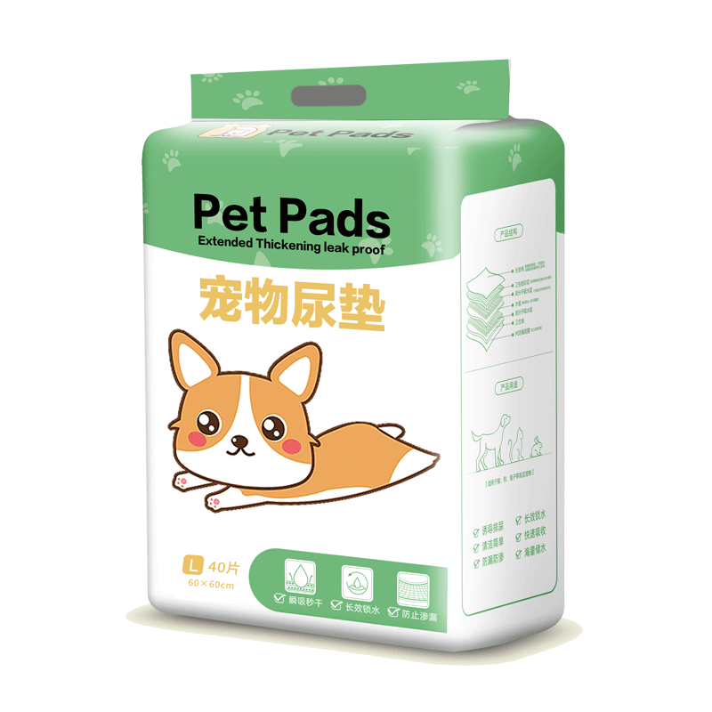 Pet urine pad fabricantes venta al por mayor tienda de mascotas especializada con perfume color pack dog cat deodorized urine pad pet Specification image