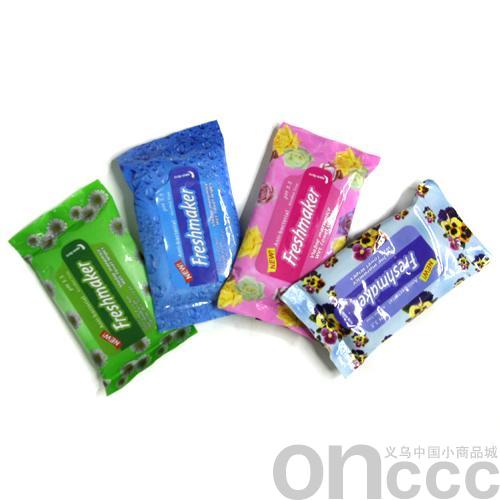 15片花朵湿巾，美容湿巾，卸妆湿巾