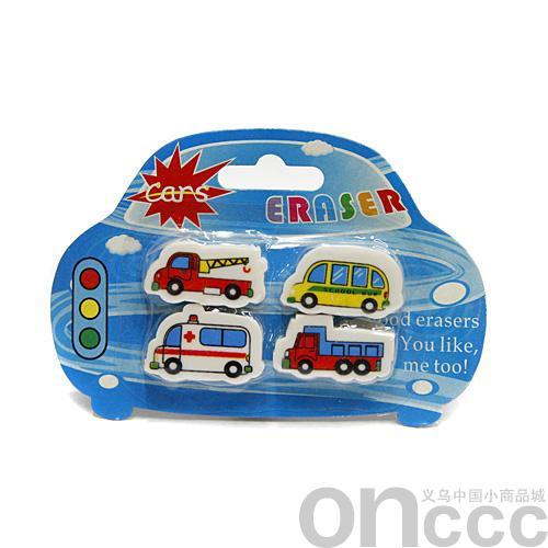 Car-shaped eraser