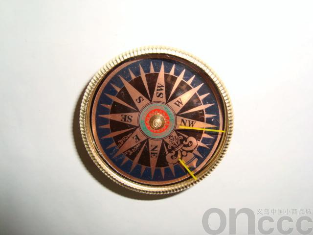 Compass, copper compass, round compass