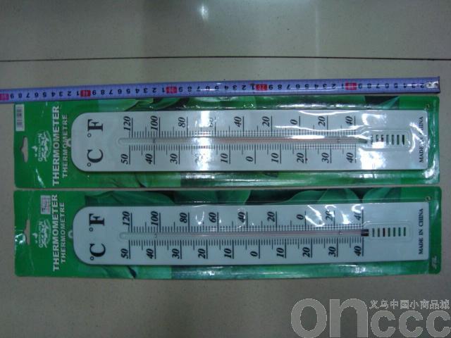 Indoor and outdoor thermometer
