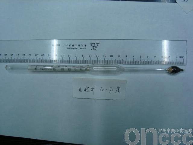 Glass weight meter