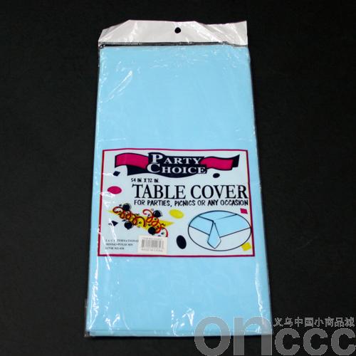 Plain tablecloth in bag