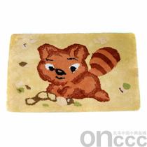 Squirrel pattern carpet non-slip mat Affordable product unique