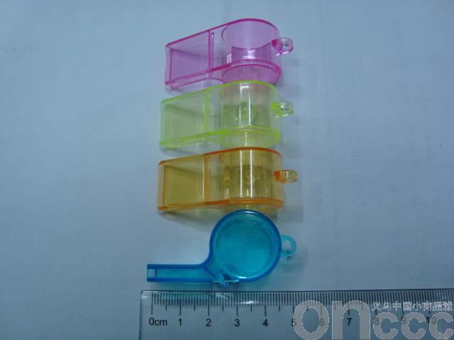Clear plastic whistles Whistles race supplies Field supplies SD5041