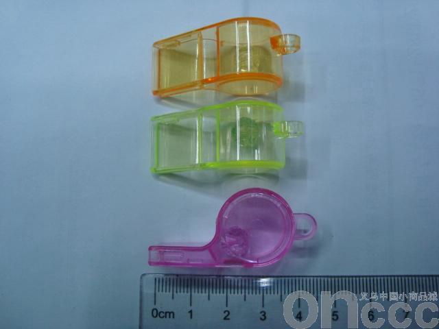 Transparent whistle