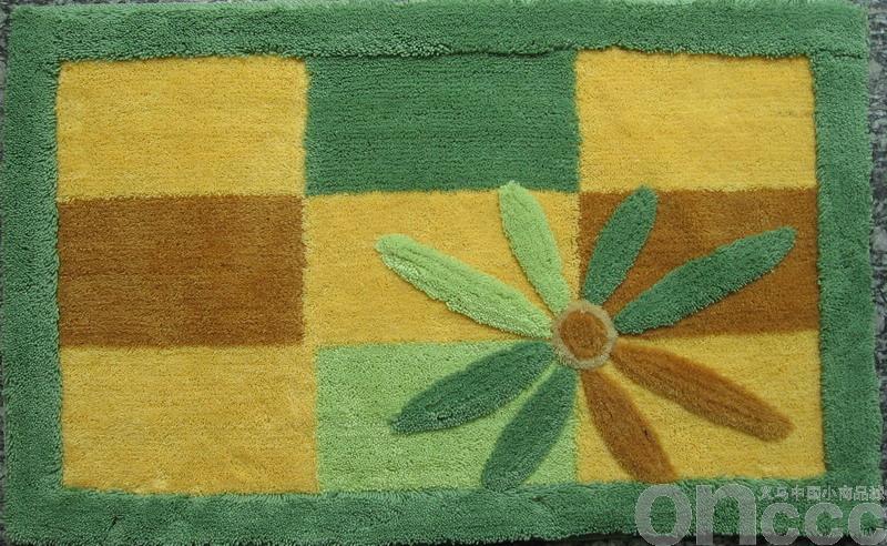 Flocking non-slip door mat waterproof, non-slip soft and comfortable suitable for doorways and entryways thumbnail