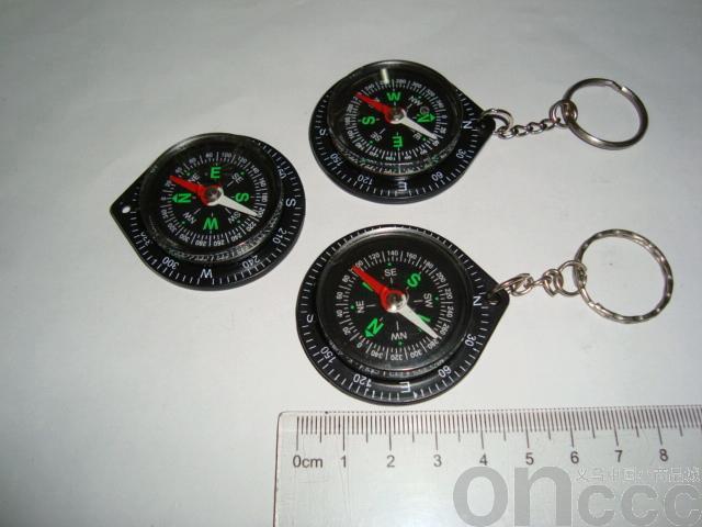 Compass with keychain compass needle thumbnail