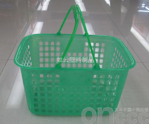 Wholesale supply of plastic No. 3 shopping basket supermarket blue thumbnail