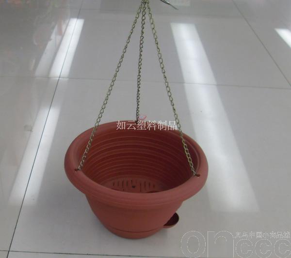 Wholesale supply of plastic crane blue flowerpots 7014 crane blue flowerpots