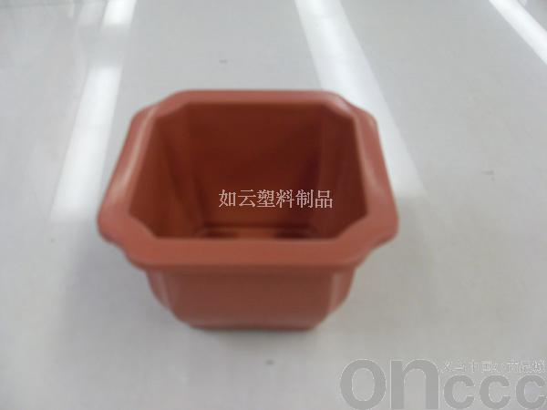 Wholesale plastic flower pot square flower pot 180*130
