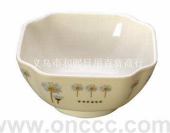 American Nai Democracy Foursquare Chinese melamine bowl 513