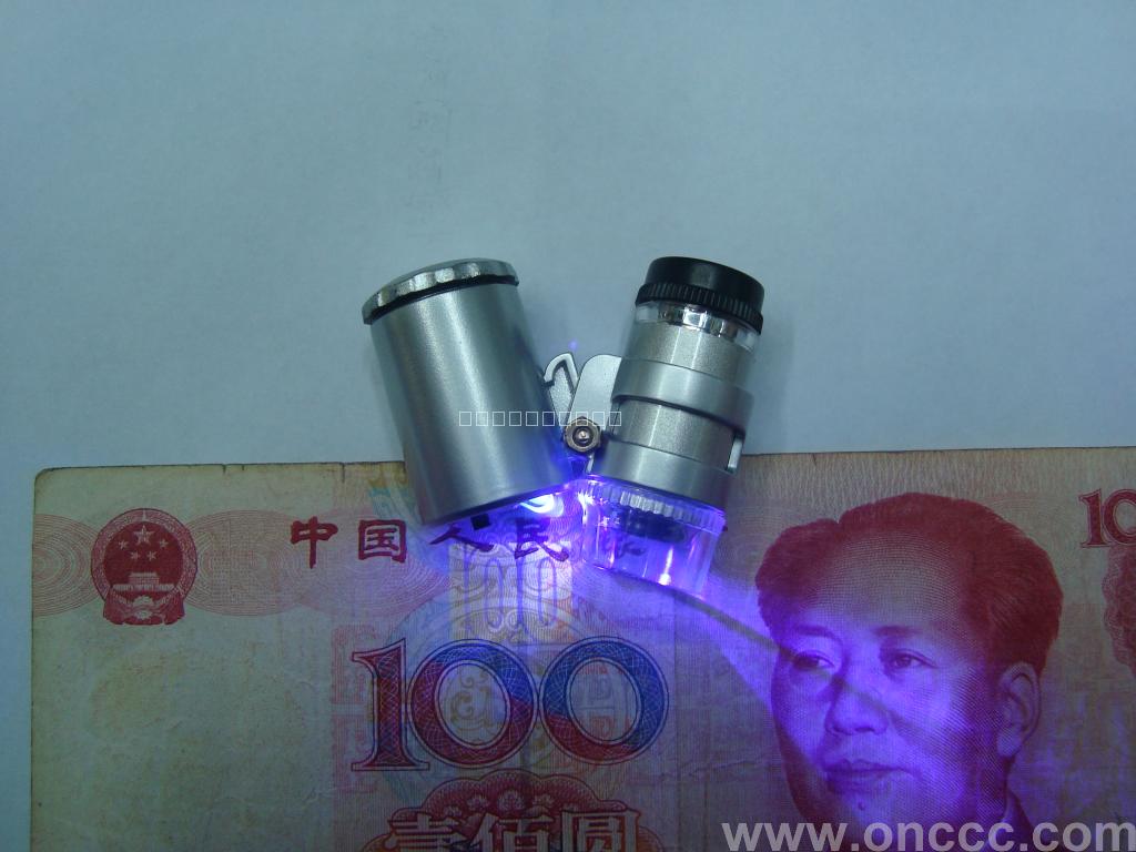 High power mirror Jewelry mirror identification stone lamp