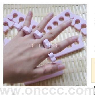 Heart-shaped four-finger divider (2PCS)