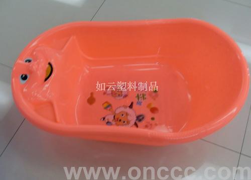 批发供应塑料卡通浴盆811浴盆儿童浴盆