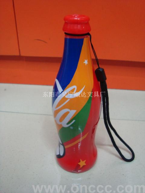 Plastic horn, mini horn, Coke bottle horn, game supplies