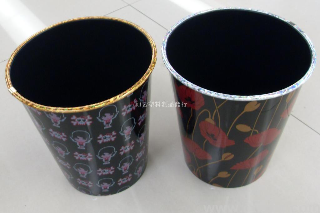 批发供应塑料纸篓5887垃圾桶