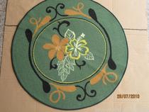 Round Egyptian blanket mat non-slip waterproof good quality cheap price