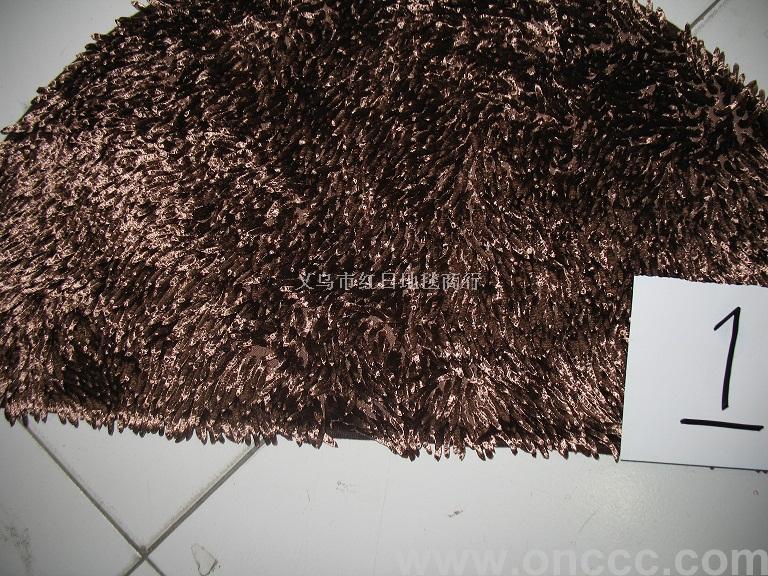 Chenille silk carpet style novel color bright selling products