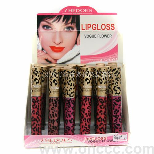 Lip gloss 8064 moisturizing lip gloss with 24 colors and 12 colors.