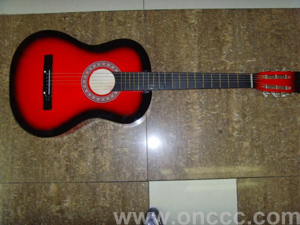 价格实惠831-38寸古典吉他 4色混色吉他图