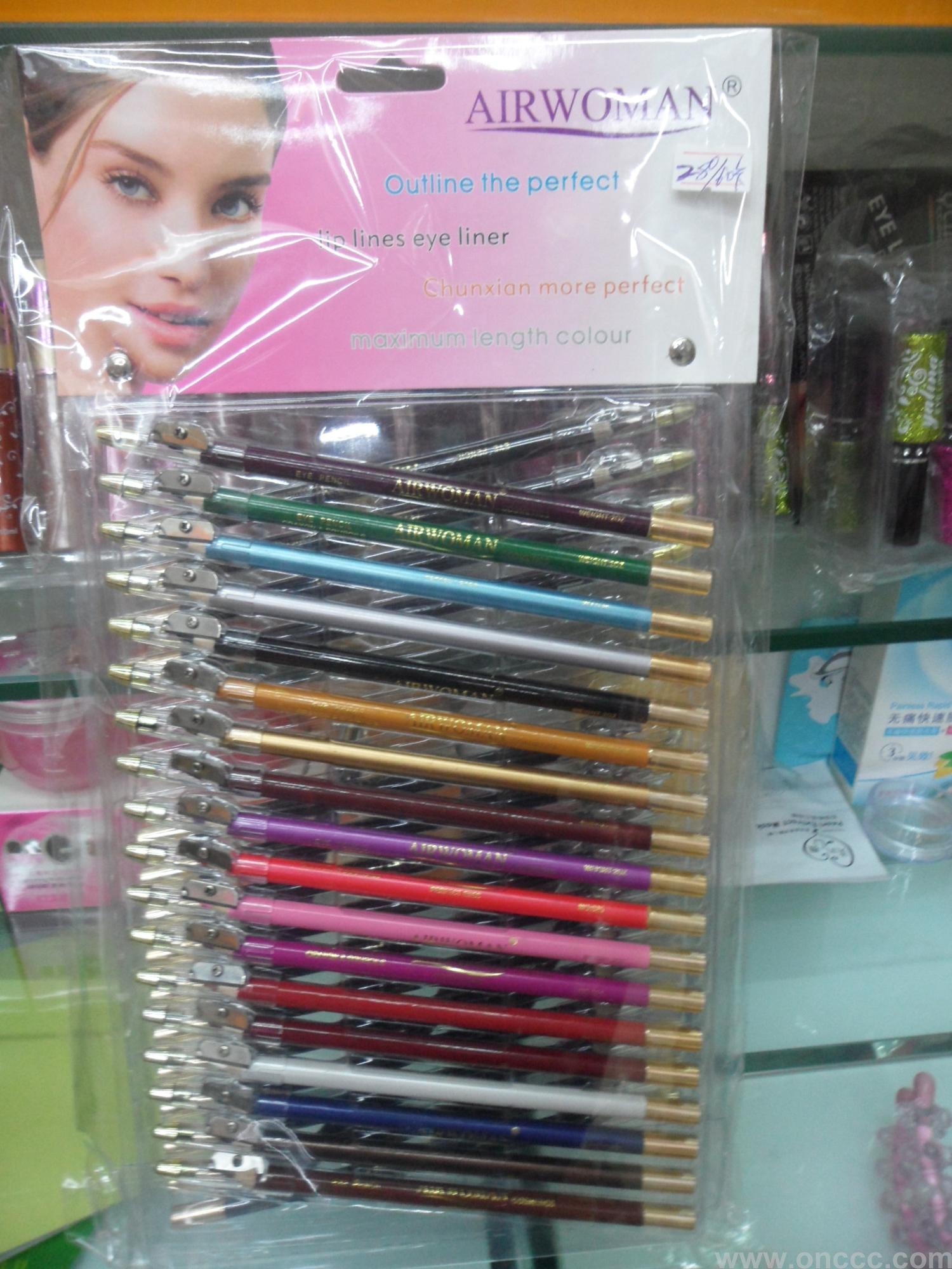 36 CARDS with coiling knife eyebrow pencil and lip pencil 2800
