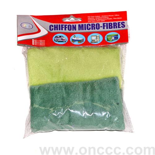 Two-color rag. Plush rag. Coral duster