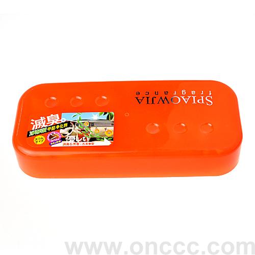 Orange car deodorant cream thumbnail