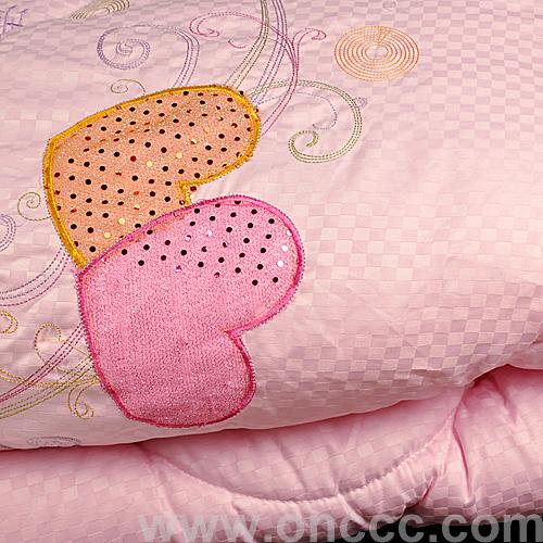 Elegant silk quilt core quilt bedding