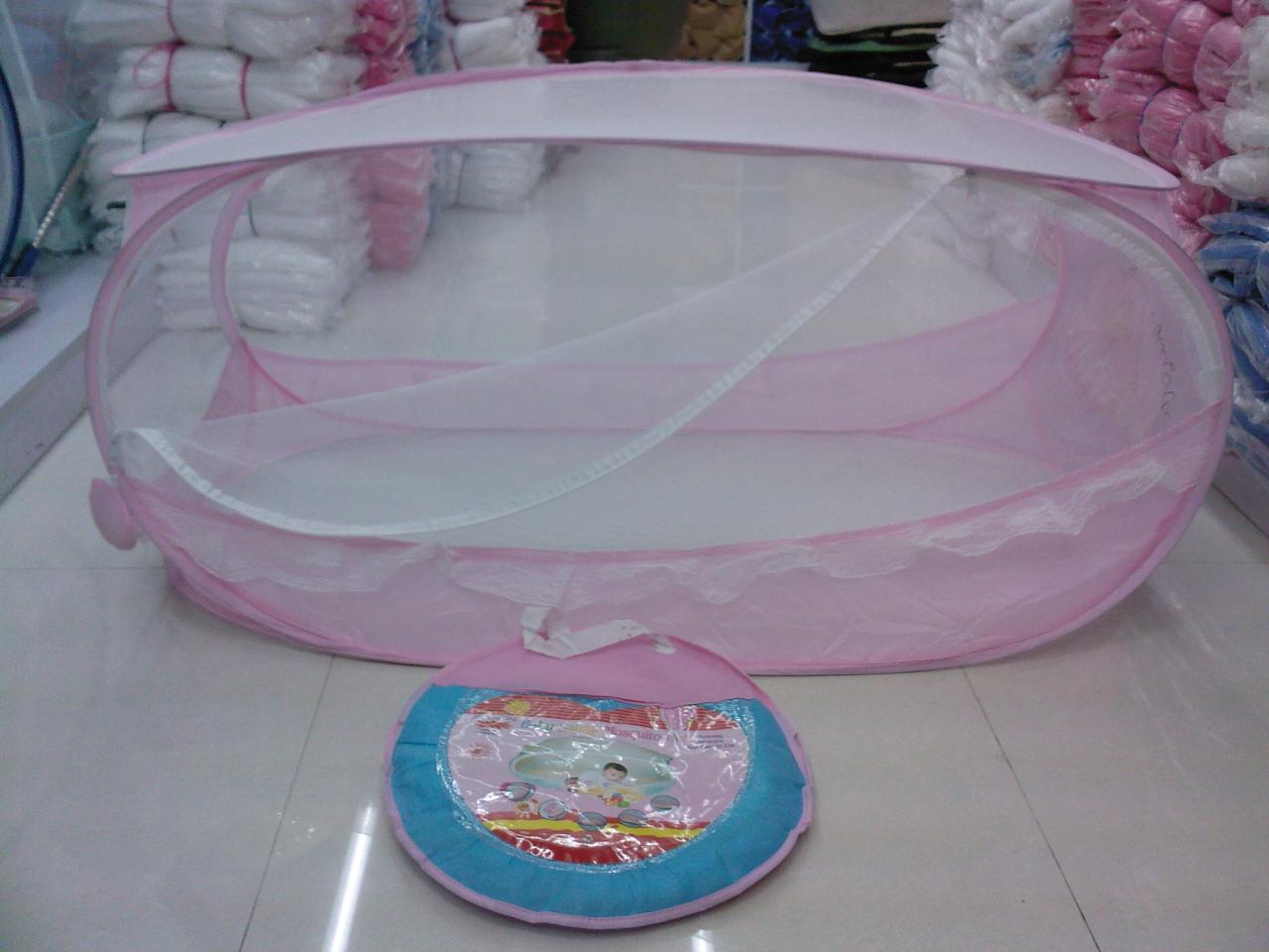 婴童蚊帐实物图