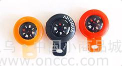 Mountaineering buckle a compass,