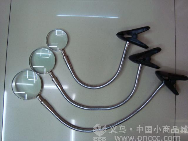 Clamp hose magnifier