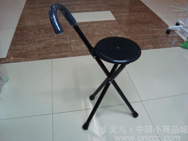黑色拐杖凳子