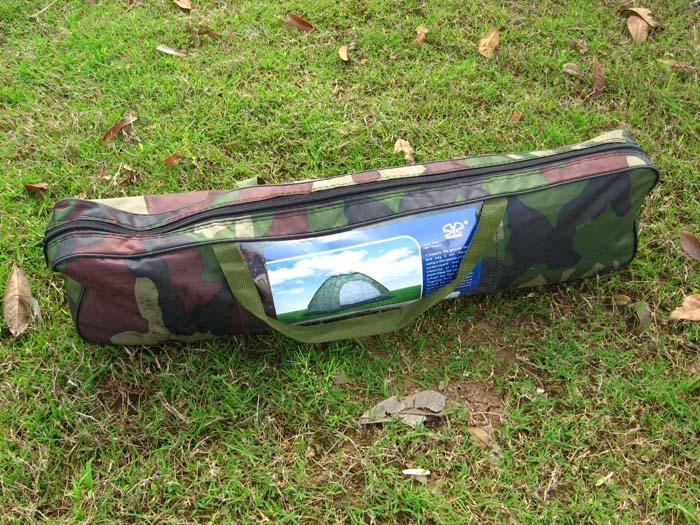 Single-layer leisure tent, 2-person camouflage tent, camping tent, portable hiking tent Application Scenario