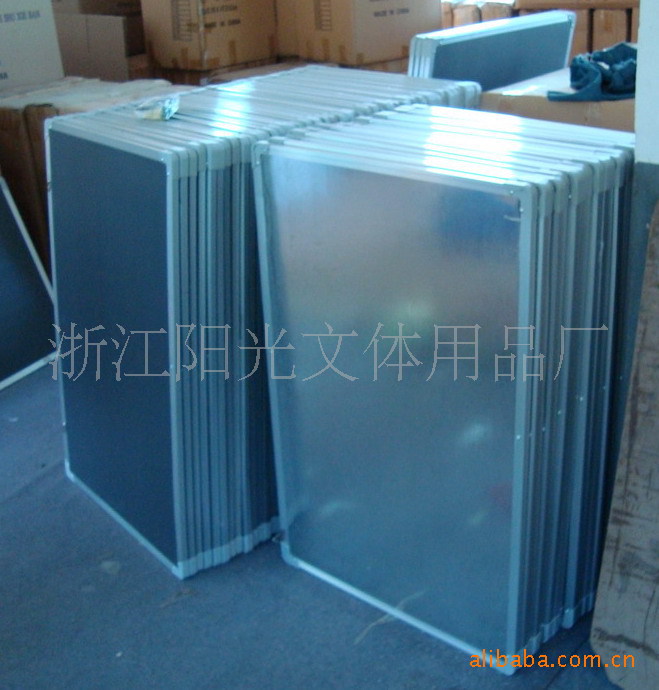 优质镀锌白板60*90CM 绿板 黑板 价格实惠 质量保证细节图