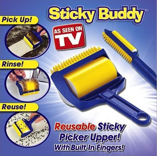 Sticky buddy brush water brush dry brush pet hair brush.
