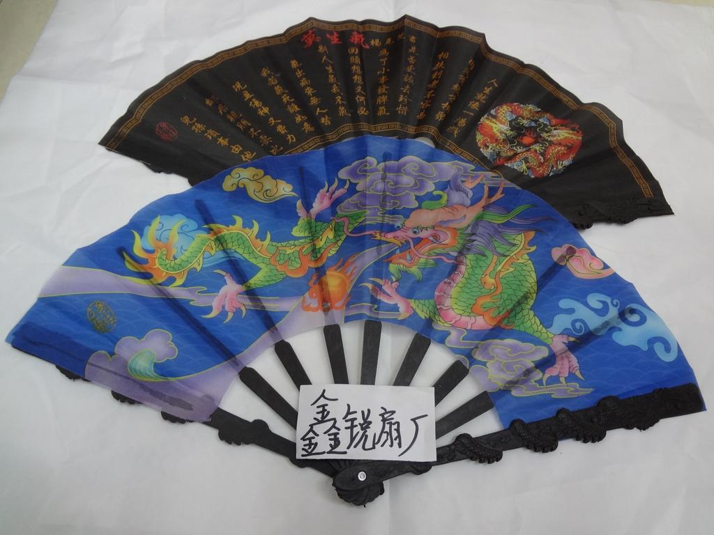 厂家直销莫生黑气扇传统扇折叠大龙骨扇欢迎新老客户来店选购定货细节图