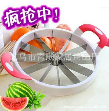婚庆厨房小工具Watermelon创意不锈钢西瓜哈密瓜切割器水果刀 其他婚庆用品