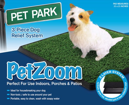 Pet park for pet toilets