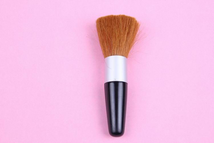 A single blush brush for a beauty brush