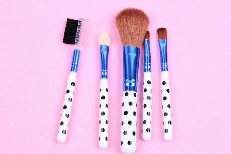 Make up set brush five child brush whitewash eye shadow stick eyelash eyebrow comb lip brush etc