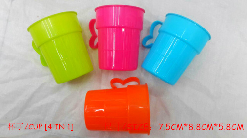 【厂家现货供应】卡通杯、可印LOGO PP CUP