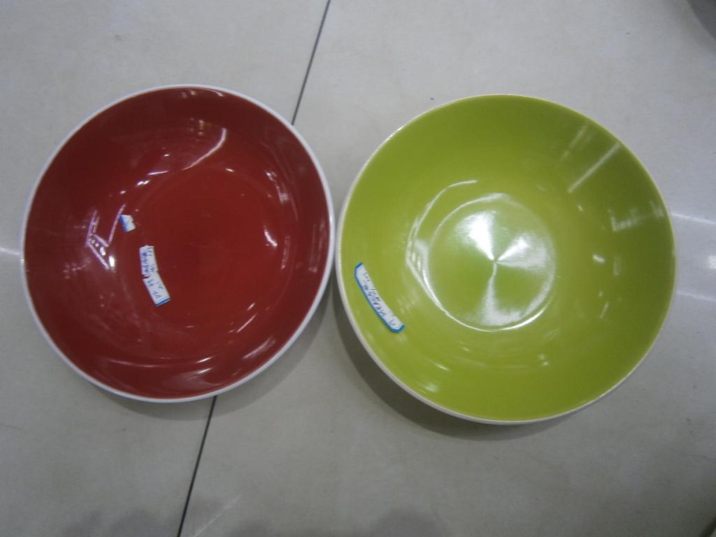 8寸色釉碗 陶瓷色釉碗 浅碗饭碗厂家直销现货供应