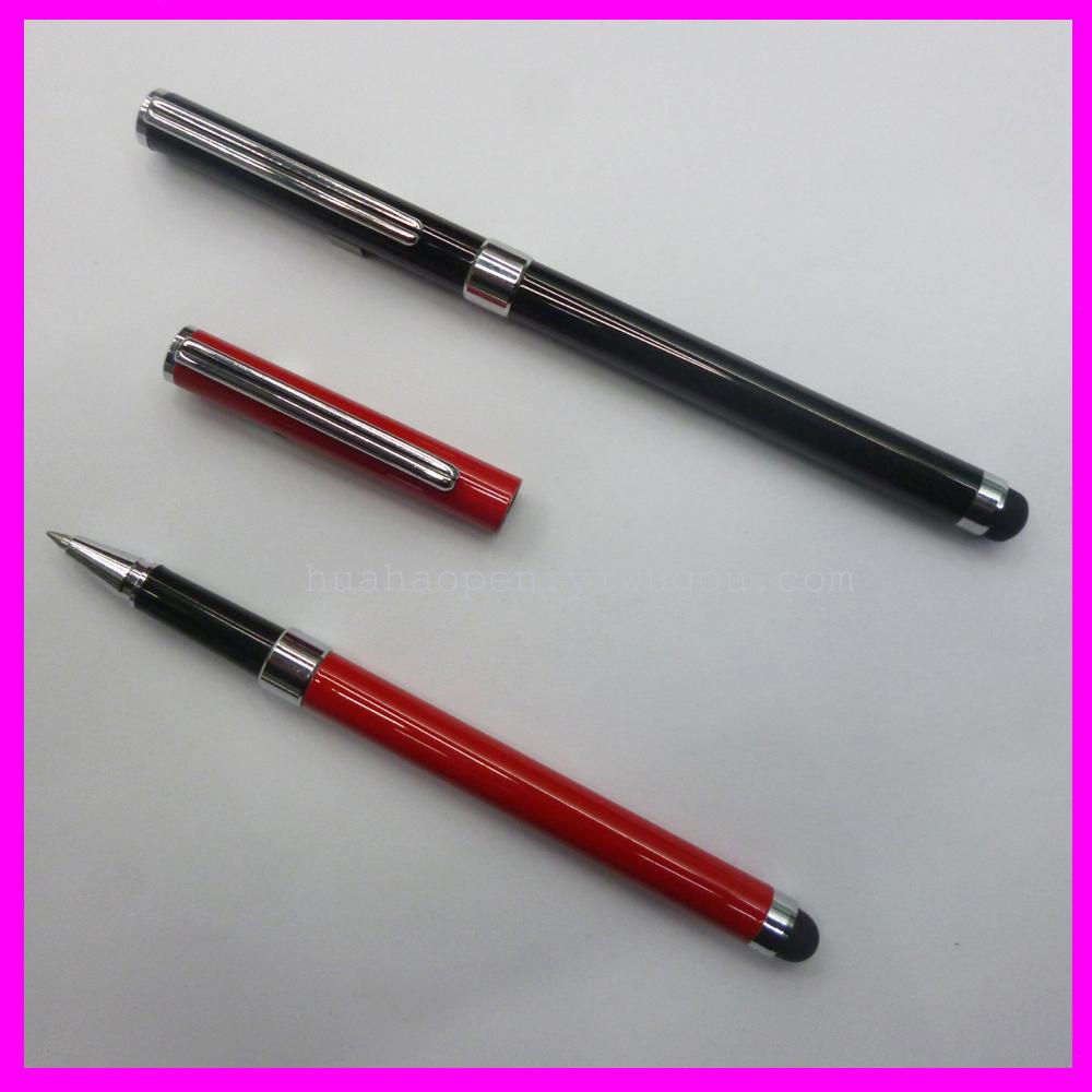 Factory direct sales of metal capacitive pens, touch pens, writing pens and touch pens, dual-purpose capacitive pens Specification image