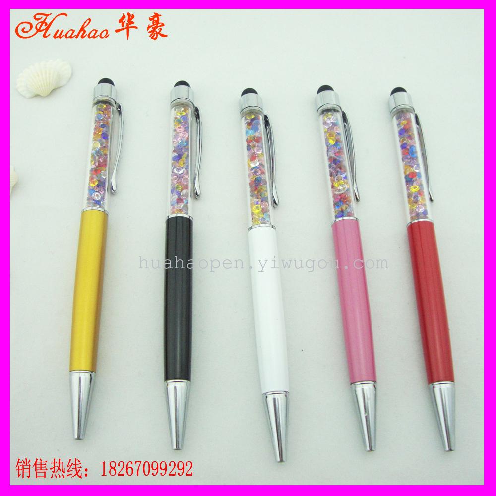 Dual-use touch screen Metal ballpoint pen Capacitive Metal pen Mobile stylus Apple Samsung Stylus Capacitive pen