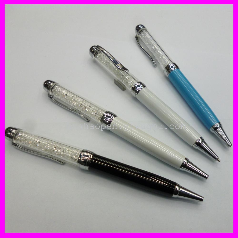 2014 Rhinestone pen Crystal pen Rhinestone metal pen Crystal metal ballpoint pen Diamond ballpoint pen special price