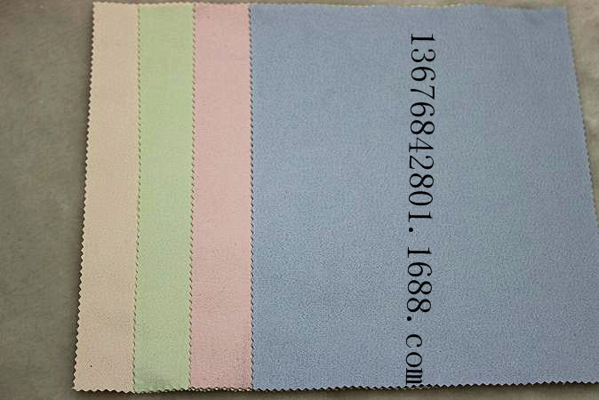 眼镜布鹿皮绒4色混装花边 高档仪器擦布细节图