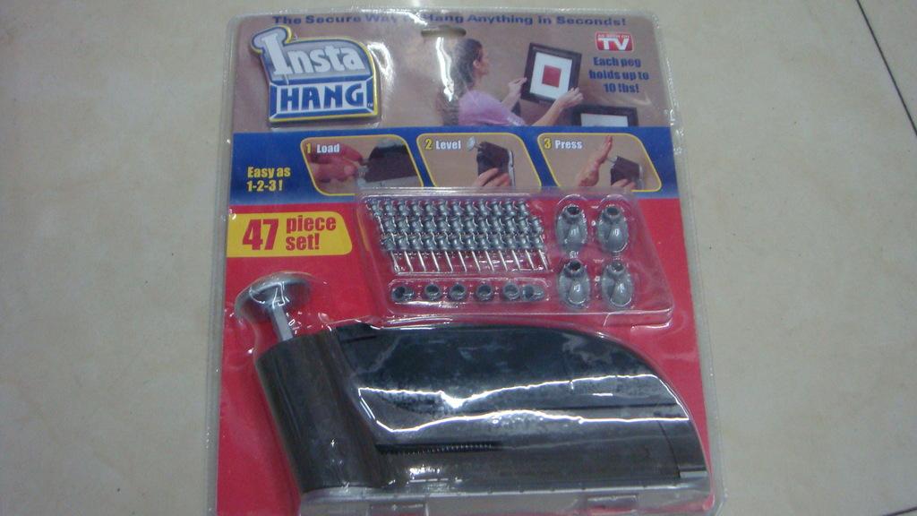 Insta HANG Seamless wall nail maker Creative home wall nail