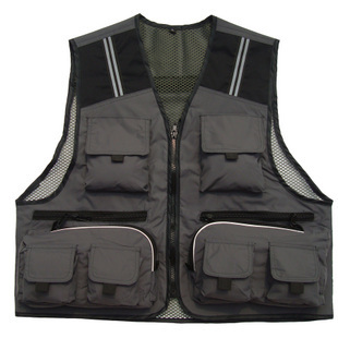 Fishing Vest Korean Multi-Pocket Fishing Suit Fishing Vest Photography Vest (6 Colors Optional)